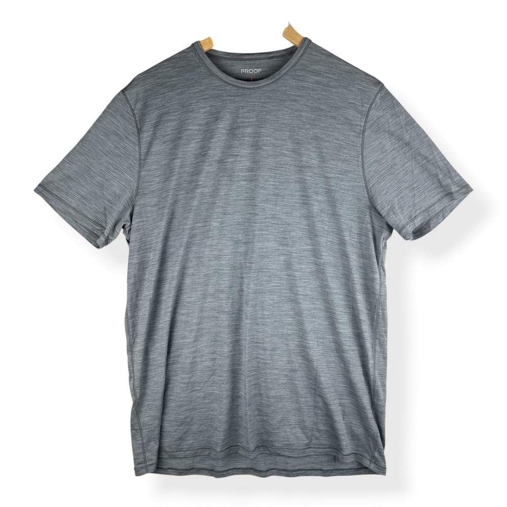 Huckberry Proof 72 Hour Merino Wool Tee Size XL Performance Minimalist T Shirt